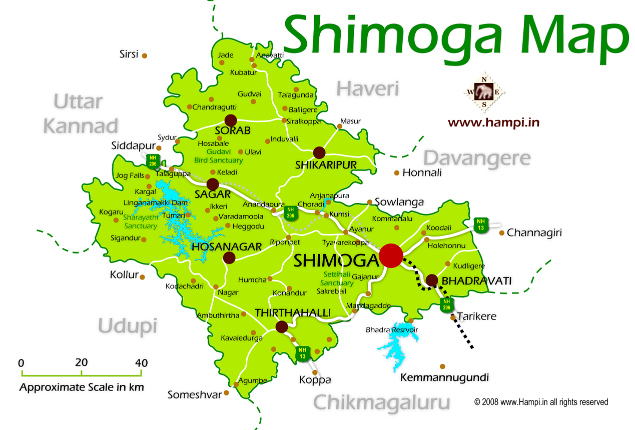 Shimoga trip planner